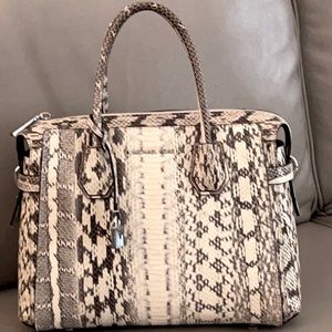 A Limited Edition Michael KORS Snakeskin Handbag